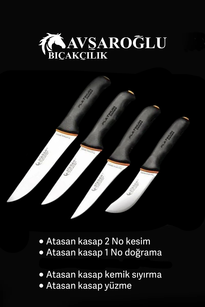 Avşaroğlu Bıçakçılık | 4'lü Platinum Series